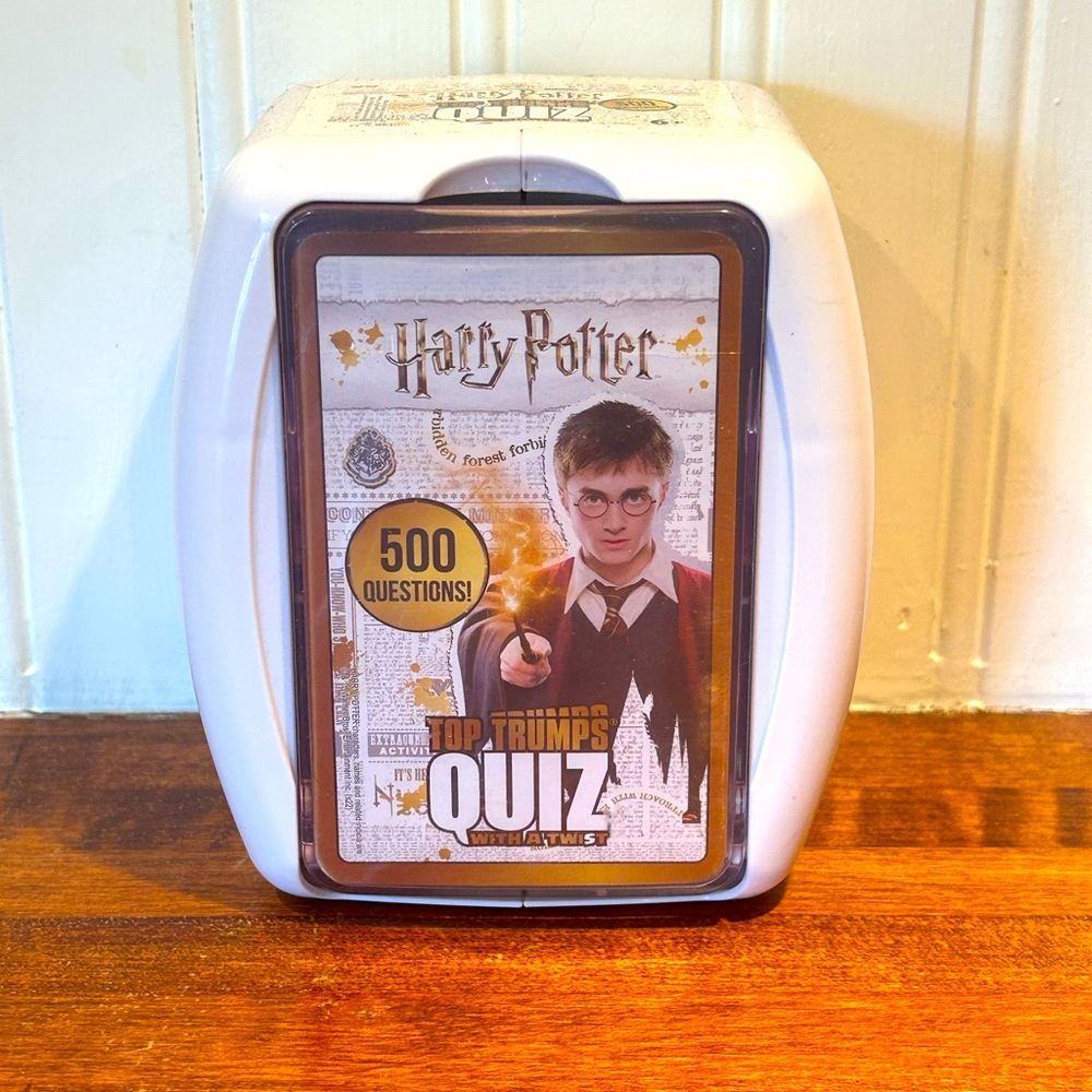 Harry Potter Top Trumps Quiz Game